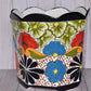 Octagonal Talavera Planters