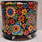 LARGE RINGED ROUND TALAVERA POTS