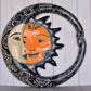 Large Mexican Talavera Hanging Eclipses