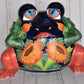 Talavera Ceramics Flirt Frog Flowerpots