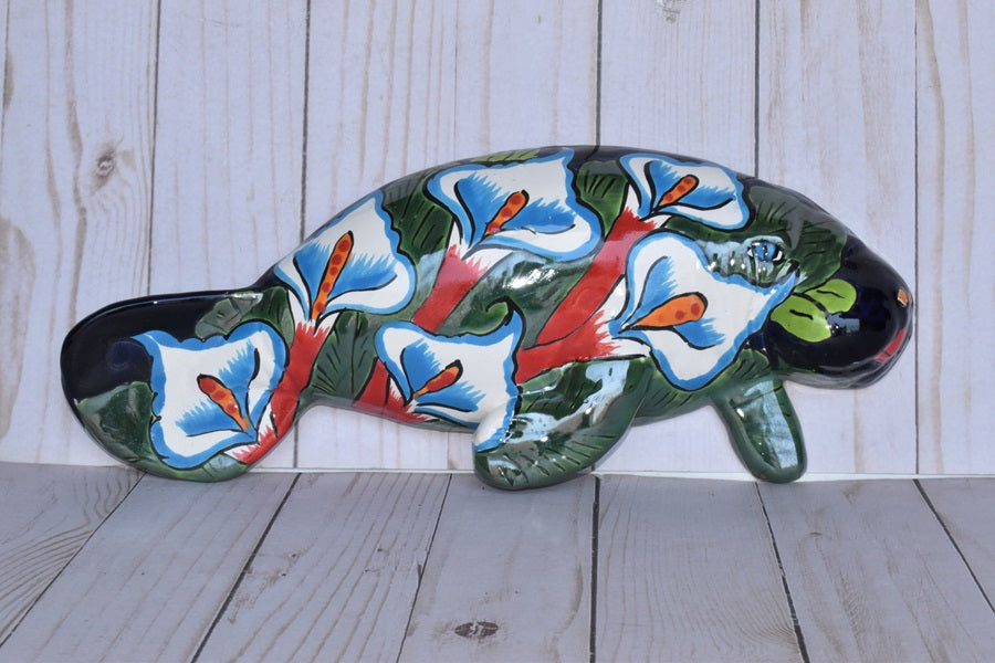 Hanging Talavera Manatees