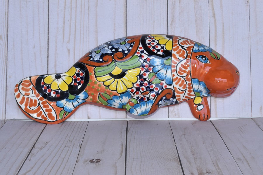 Hanging Talavera Manatees
