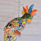 Collection Of Hanging Talavera Cockatoos