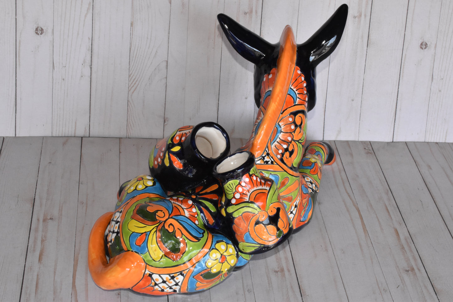 Talavera Sitting Donkeys