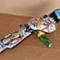 Jumbo XXLG Hanging Talavera Parrot in Spring Pattern