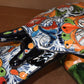Jumbo XXLG Hanging Talavera Parrot in Spring Pattern