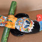 Jumbo XXLG Hanging Talavera Parrot in Spring Pattern