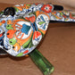 Jumbo XXLG Hanging Talavera Parrot in Spring Pattern