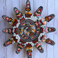 Bright Spiral Sun Talavera Ceramic