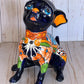 Sitting Handmade Talavera Chihuahua Figurines – Colorful Mexican Pottery Puppies