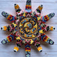 Bright Spiral Sun Talavera Ceramic