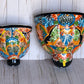 WALL PLANTERS CONE SHAPE CHOOSE SIZE AND COLOR