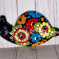 Hand-Painted Talavera Wall Snail Figurines
