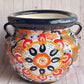 Handmade Talavera Michoacanas Planters MD-12.5"H/ LG-15"H