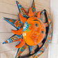 Handcrafted Talavera Sun & Moon Wall Art – Colorful Mexican Ceramic Wall Décor – 19.5” Diameter
