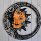 Large Mexican Talavera Hanging Eclipses