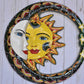 Large Mexican Talavera Hanging Eclipses