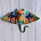 Handcrafted Talavera Ceramic Sculptures Hanging Manta Ray