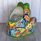 Beautiful Handmade Talavera Bullfrog Flower Planters