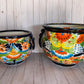 Variety Talavera Ring Flower Planters Choose size and Color