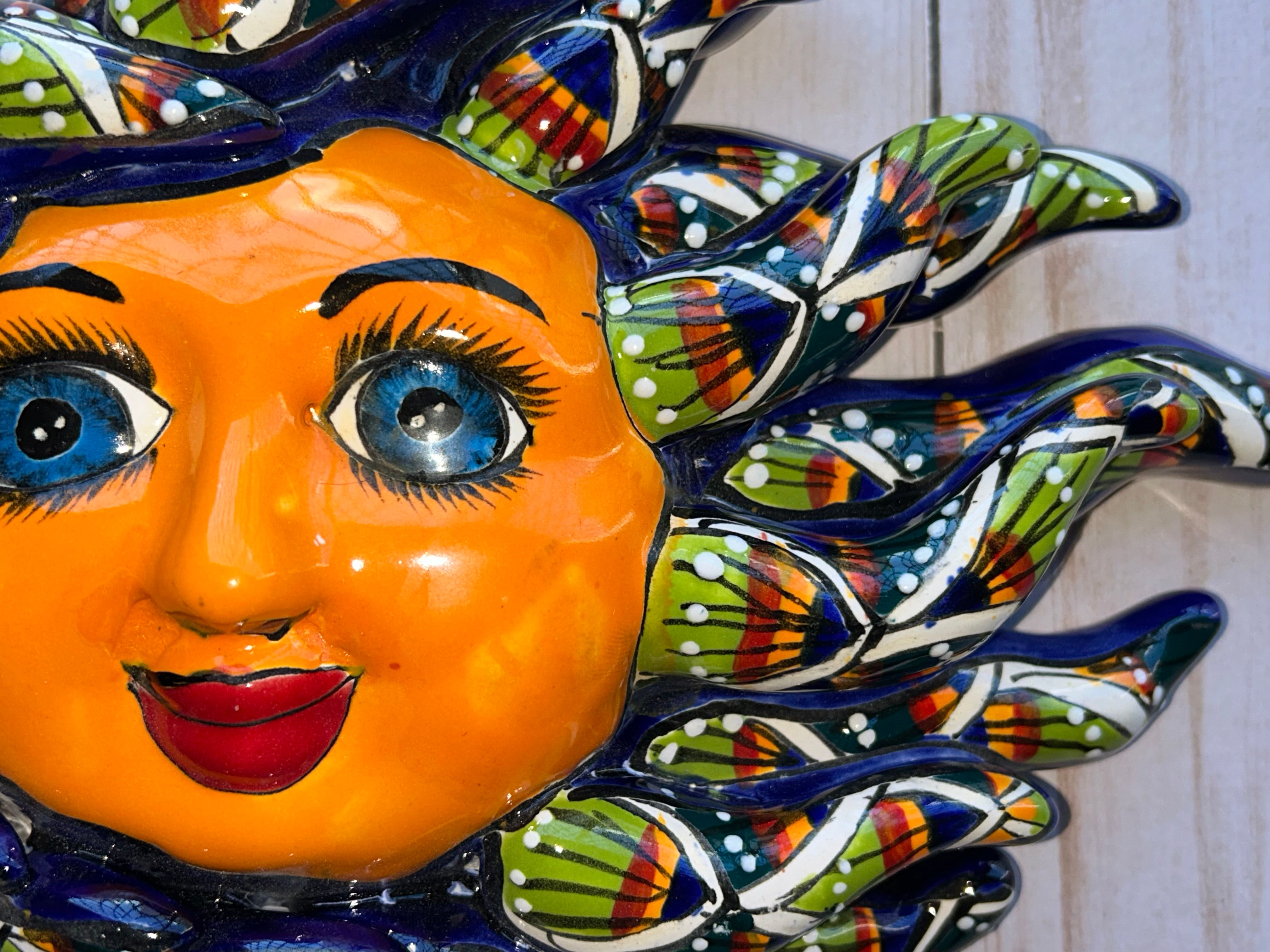 Talavera Hanging Sun – Sol de Mexico Imports