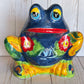 Handmade Talavera Bullfrog Planter 9.75"Tall
