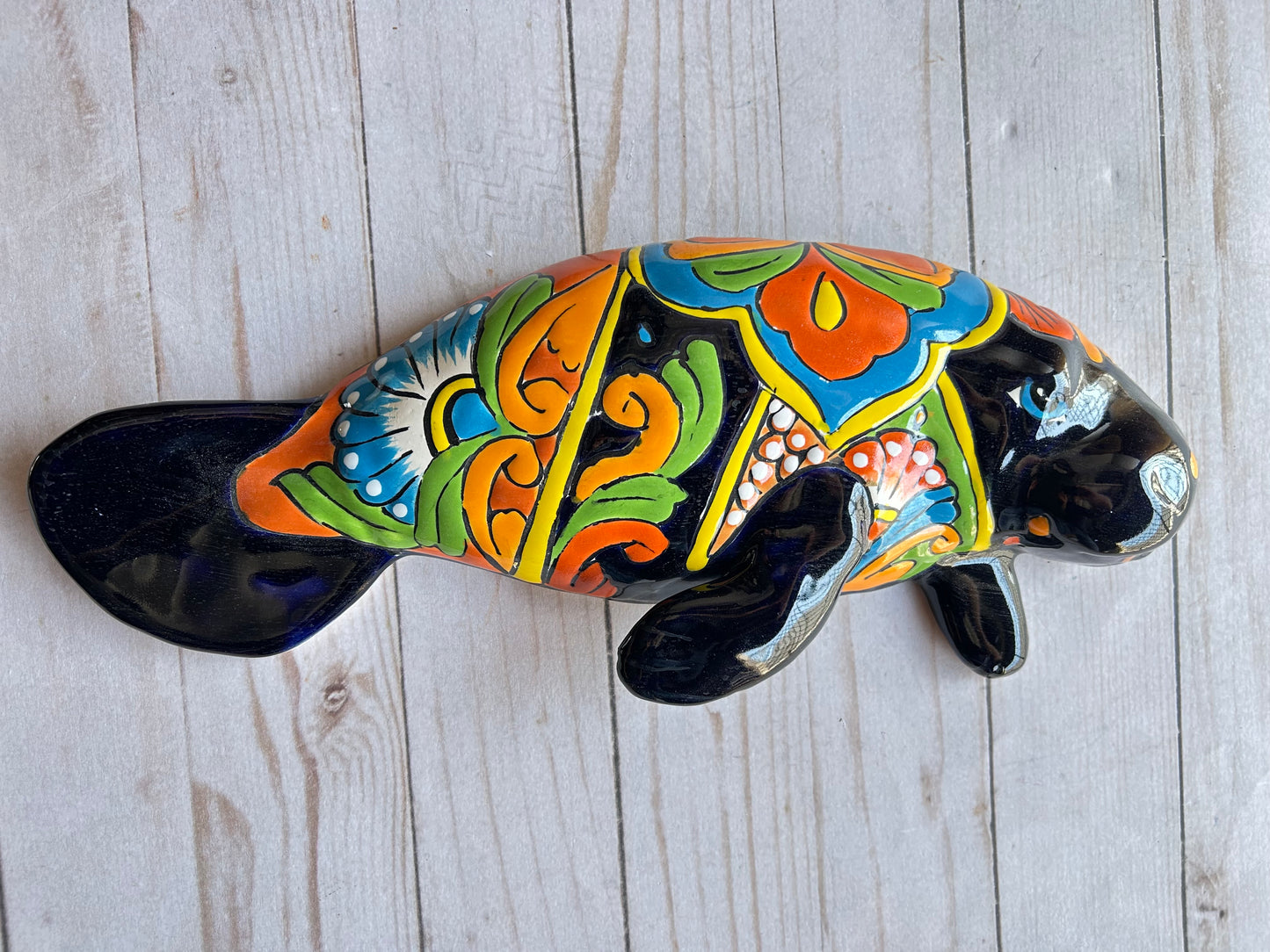Hanging Talavera Manatees