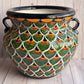 Handmade Talavera Michoacanas Planters MD-12.5"H/ LG-15"H