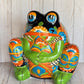 Beautiful Handmade Talavera Bullfrog Flower Planters