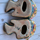 Set of Talavera Small Koi Fish
