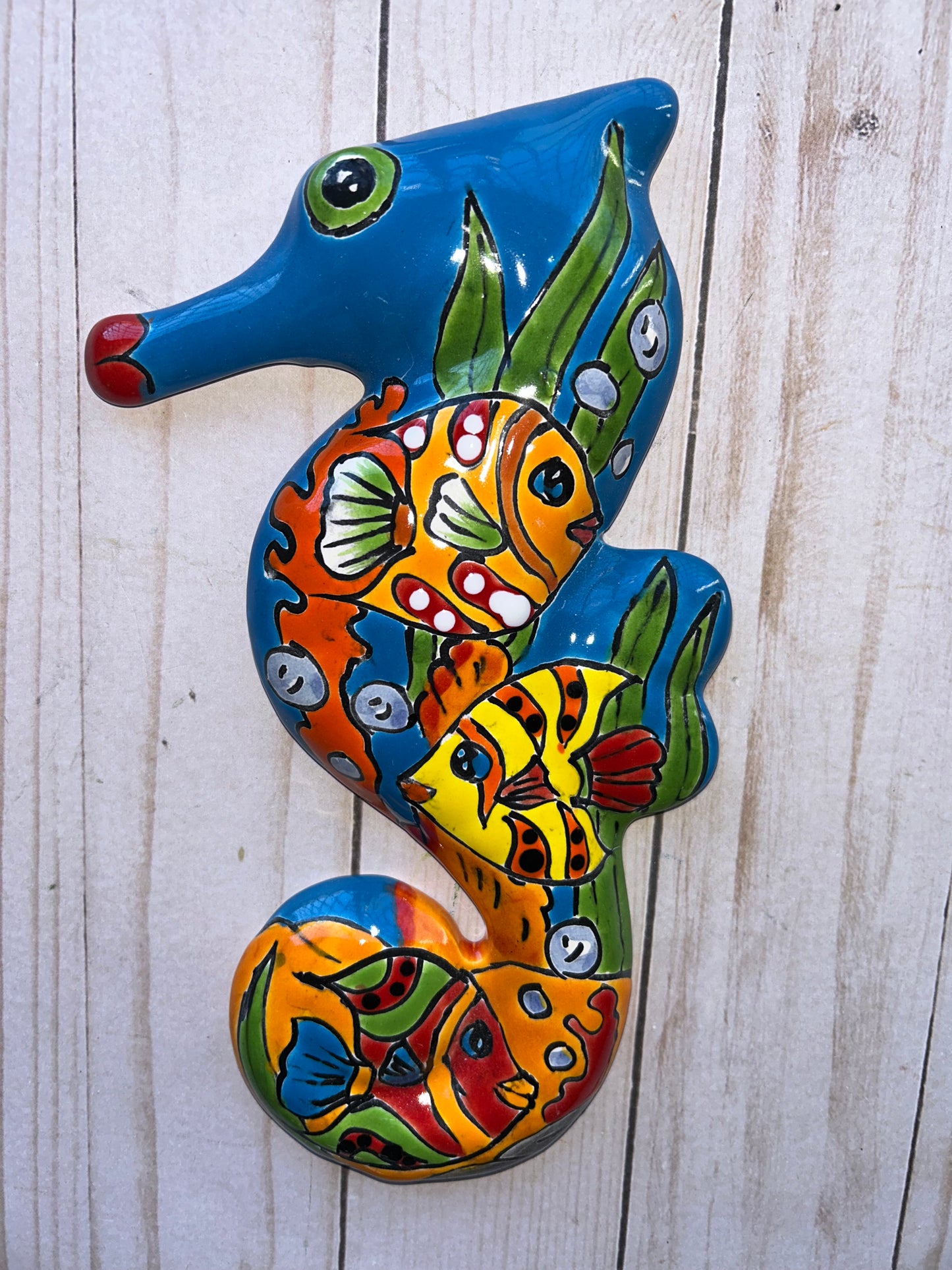 🐠 Talavera Seahorse Mini
