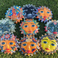 Talavera Hanging Plaque Suns