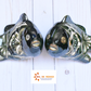 Set of Talavera Small Koi Fish