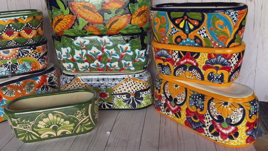 Oval Floor Planters Small/Medium Size "Selling by Each"