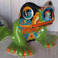 Talavera Flower Planter Frog