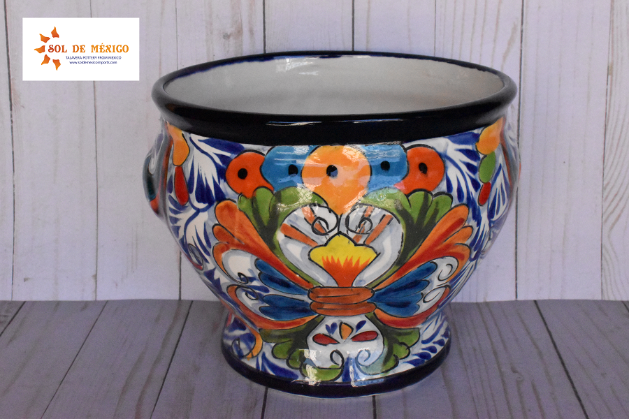 Short Pot Syle Cup in Colorful Spring Allegra Handcrafted