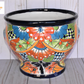 Short Talavera Cups Handmade in Mexico Puebla