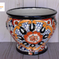 Short Talavera Cups Handmade in Mexico White Puebla