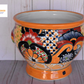 Short Talavera Cups Handmade in Mexico Sevilla Gold Yellow