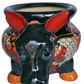 Planter Donkey in Historic Talavera Mayan style