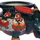 Planter Donkey in Historic Talavera Mayan style