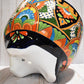 MOLCAJETE FLOWER PLANTER, THREE FEET POT CLASSIC TALAVERA DESIGN