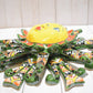 Talavera Peacock Green/ Red Ceramic Wall Mermaid Sun