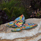 Butterfly Handcrafted Colorful Puebla-style Mexican Pottery