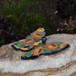 Butterfly Handcrafted Talavera Sunflower-style Mexican Pottery