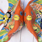 Angelfish- Hancrafted Talavera Ceramic in Sevilla Brown Design