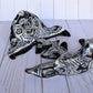 Angelfish- Hancrafted Talavera Ceramic in Cobalt Blue and Sand White Design