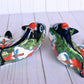 Angelfish- Hancrafted Talavera Ceramic in Leaves of Calla lilies Design