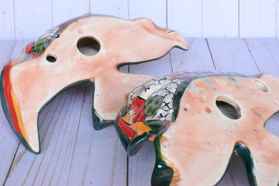 Angelfish- Hancrafted Talavera Ceramic in Mayan Design