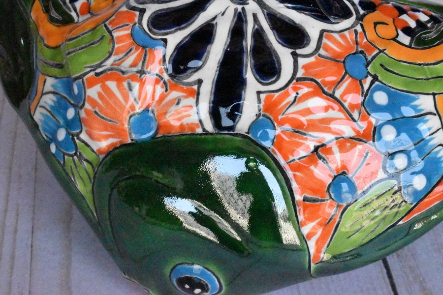 Angelfish- Handcrafted Talavera Ceramic in Classic Puebla Design